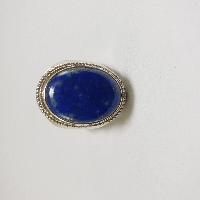 Nepali Silver Ring With Lapis Lazuli