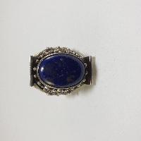 Nepali Silver Ring With Lapis Lazuli