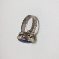 Nepali Silver Ring With Lapis Lazuli