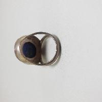 Nepali Silver Ring With Lapis Lazuli