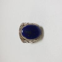 Nepali Silver Ring With Lapis Lazuli