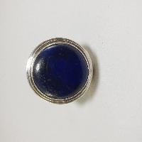 Nepali Silver Ring With Lapis Lazuli