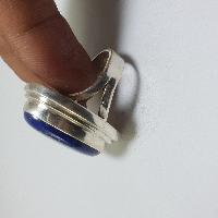 Nepali Silver Ring With Lapis Lazuli