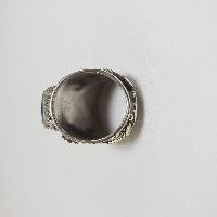 Nepali Silver Ring With Lapis Lazuli