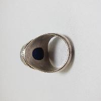 Nepali Silver Ring With Lapis Lazuli