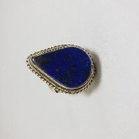 Nepali Silver Ring With Lapis Lazuli