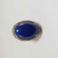 Nepali Silver Ring With Lapis Lazuli