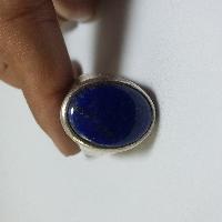 Nepali Silver Ring With Lapis Lazuli