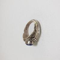 Nepali Silver Ring With Lapis Lazuli