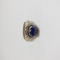 Nepali Silver Ring With Lapis Lazuli