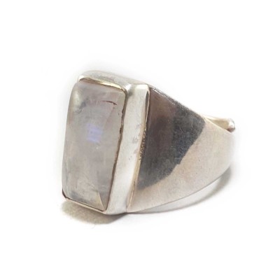 Moonstone Silver Ring