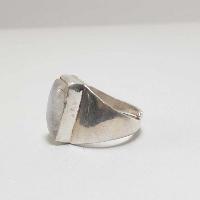 Moonstone Silver Ring