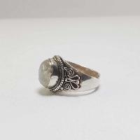 Moonstone Silver Ring