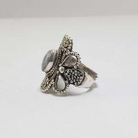 Moonstone Silver Ring