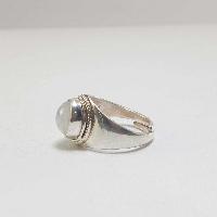 Moonstone Silver Ring