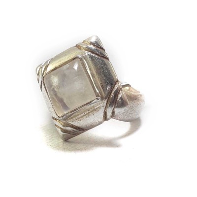 Moonstone Silver Ring