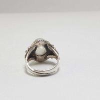 Moonstone Silver Ring