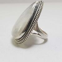 Moonstone Silver Ring