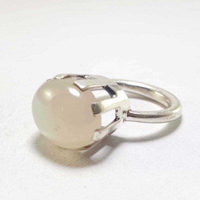 Moonstone Silver Ring