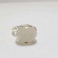 Moonstone Silver Ring