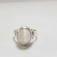 Moonstone Silver Ring