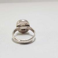 Moonstone Silver Ring