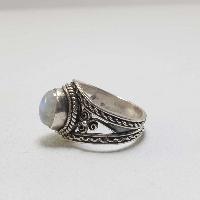 Moonstone Silver Ring