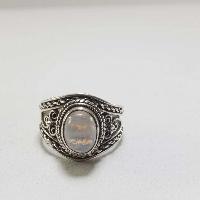 Moonstone Silver Ring