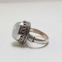 Moonstone Silver Ring