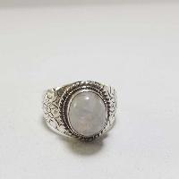 Moonstone Silver Ring