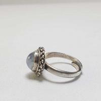 Moonstone Silver Ring