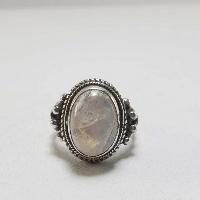 Moonstone Silver Ring