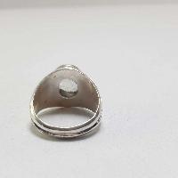 Moonstone Silver Ring