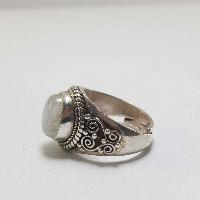 Moonstone Silver Ring