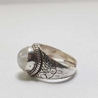 Moonstone Silver Ring