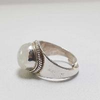 Moonstone Silver Ring