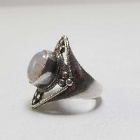 Moonstone Silver Ring