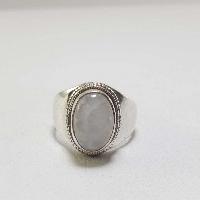 Moonstone Silver Ring