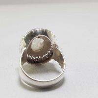 Moonstone Silver Ring