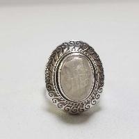 Moonstone Silver Ring