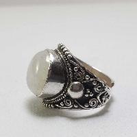 Moonstone Silver Ring