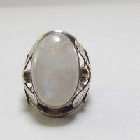 Moonstone Silver Ring