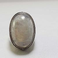 Moonstone Silver Ring