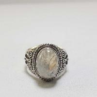 Moonstone Silver Ring