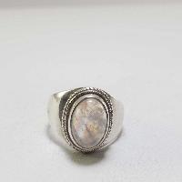 Moonstone Silver Ring