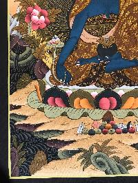 Tibetan Thangka Of Medicine Buddha