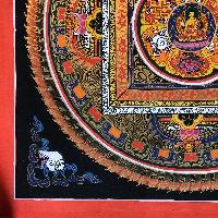 Tibetan Square Mandala With [shakyamuni Buddha]