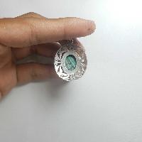 Old Tibetan Turquoise Silver Pendant