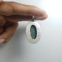 Old Tibetan Turquoise Silver Pendant