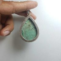 Old Tibetan Turquoise Silver Pendant